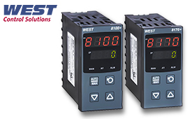 West P8100 1/8 DIN 通用型过程控制器